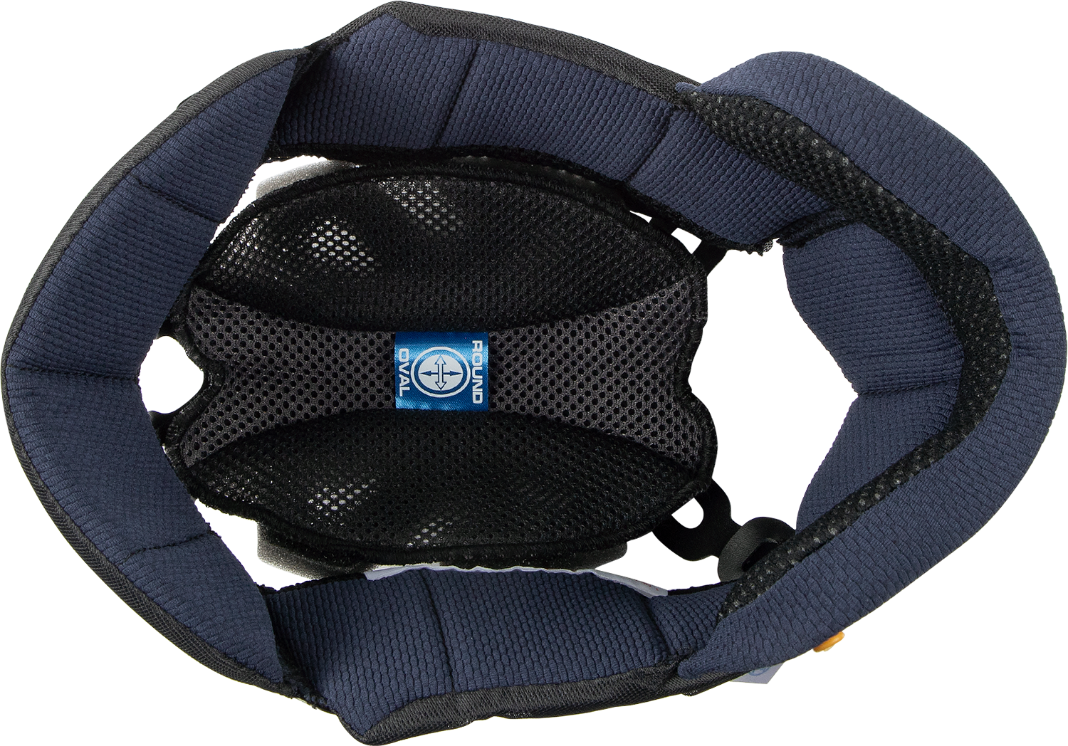 ARAi Helmets Quantum-X Interior Pad EP III, 5mm, shown in black with padding and interior lining for helmet comfort.