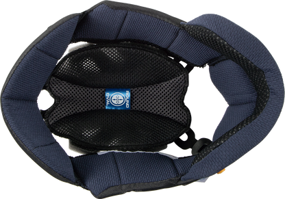 ARAi Helmets Quantum-X Interior Pad EP III, 5mm, shown in black with padding and interior lining for helmet comfort.