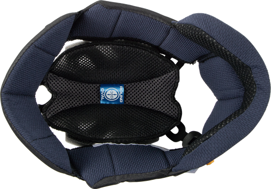 ARAi Helmets Quantum-X Interior Pad EP III, 5mm, shown in black with padding and interior lining for helmet comfort.