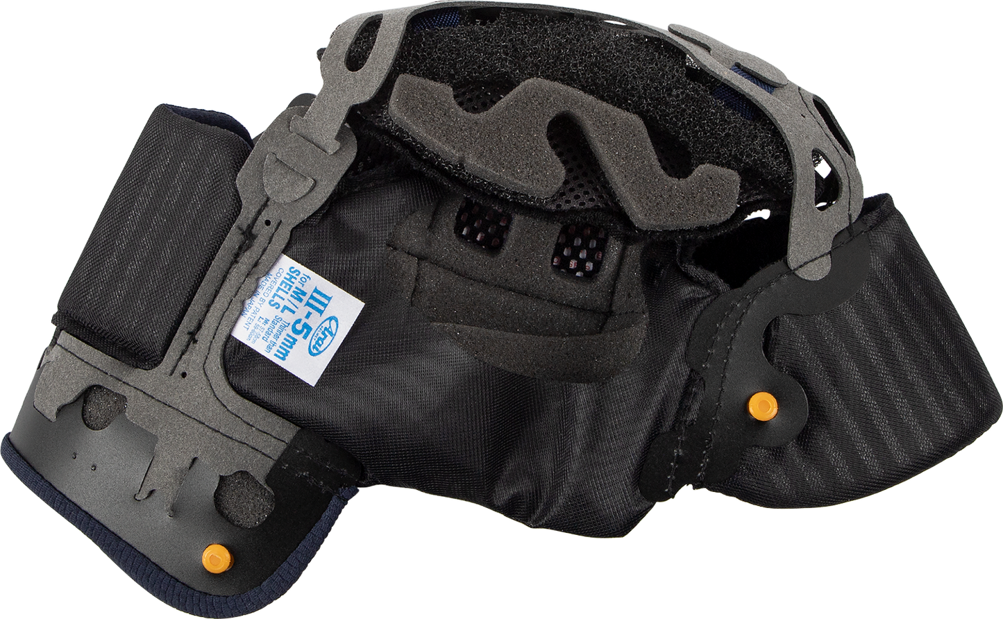 ARAi Helmets Quantum-X interior pad EP III 5mm, replacement part, soft foam padding for helmet interior comfort and fit.