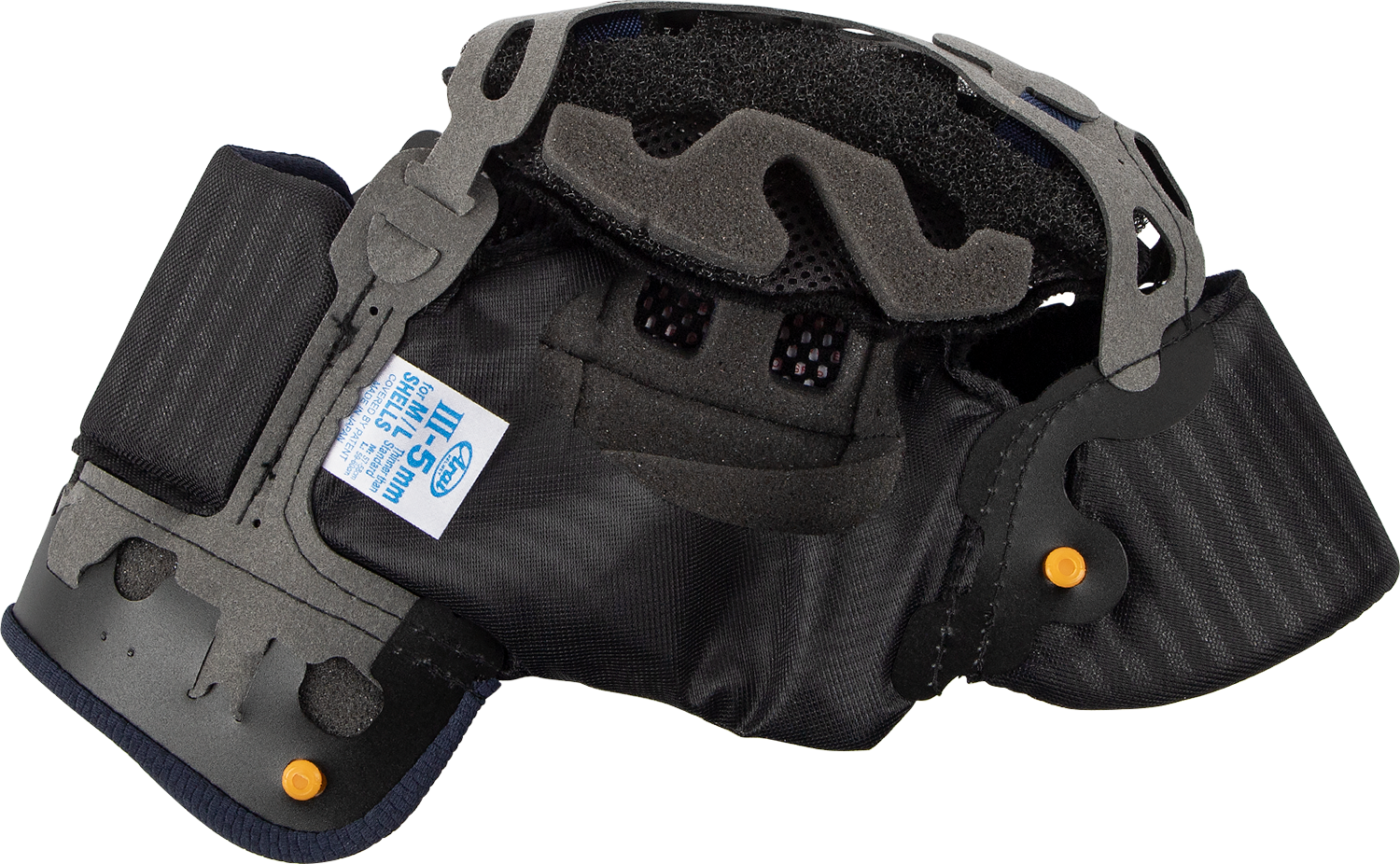 ARAi Helmets Quantum-X interior pad EP III 5mm, replacement part, soft foam padding for helmet interior comfort and fit.
