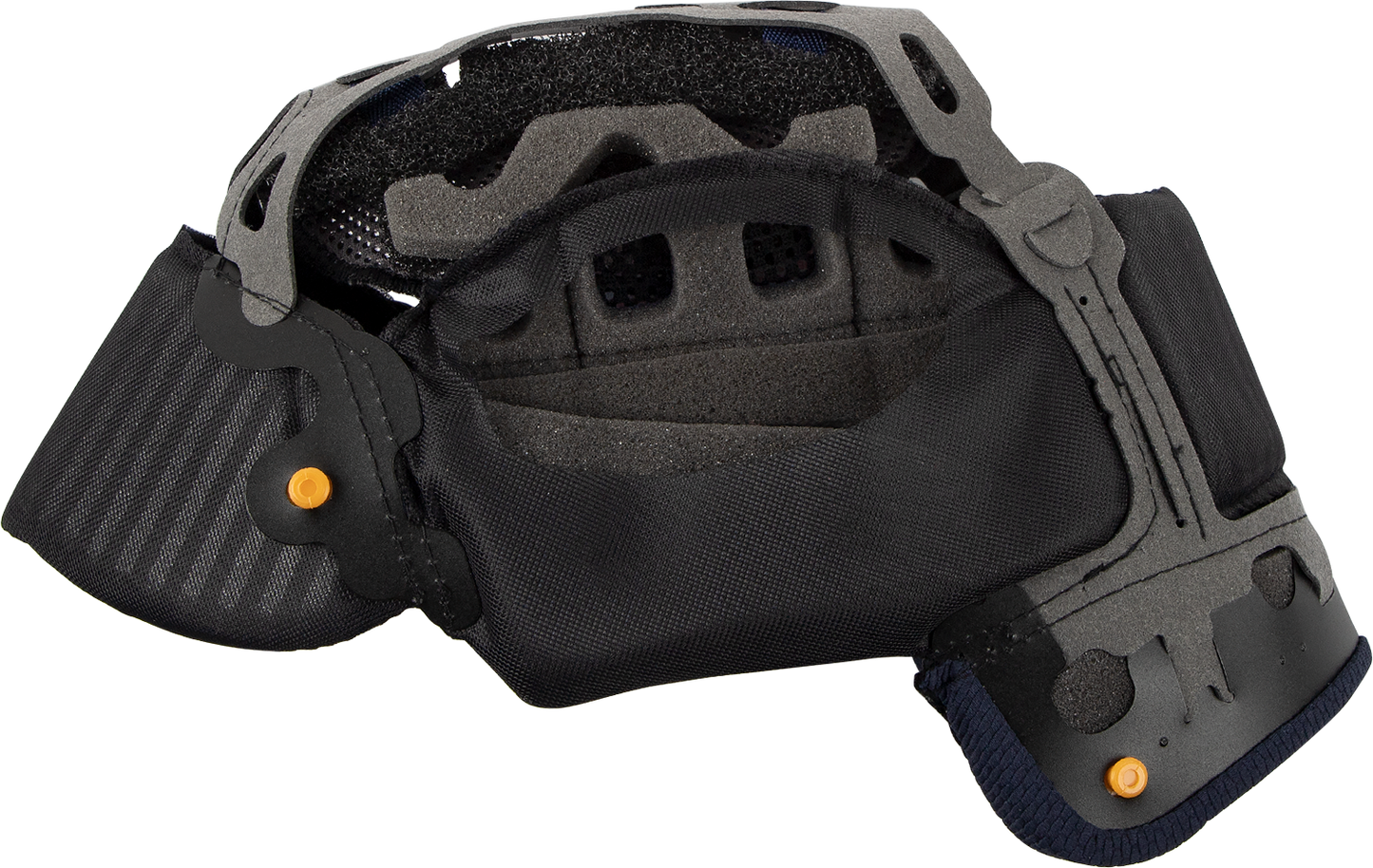 ARAi Helmets Quantum-X interior pad EP III 7mm with part number 07-5820, shown in close-up detail.