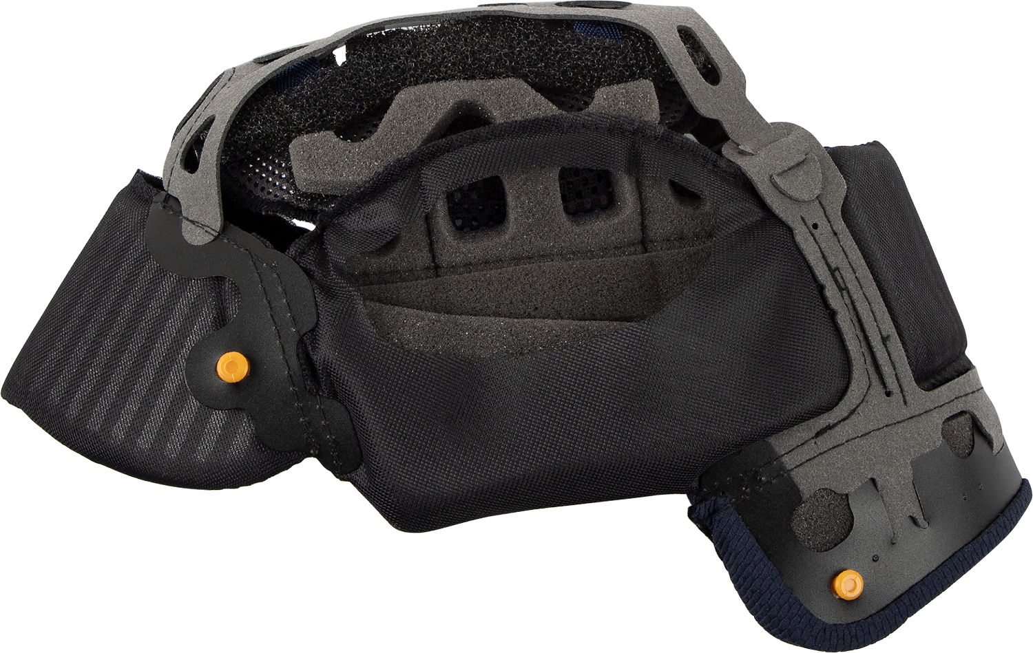 ARAi Helmets Quantum-X interior pad EP III 7mm with part number 07-5820, shown in close-up detail.