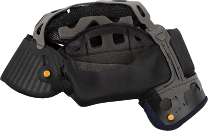 ARAi Helmets Quantum-X interior pad EP III 7mm with part number 07-5820, shown in close-up detail.