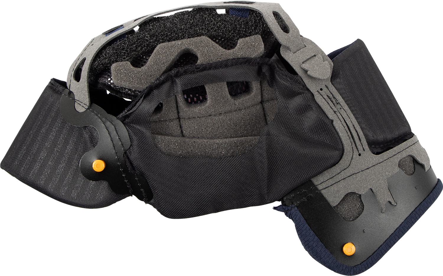 Arai Helmets Quantum-X interior pad EP V 7mm, part #07-5828, showing the foam padding designed for helmet comfort and fit.