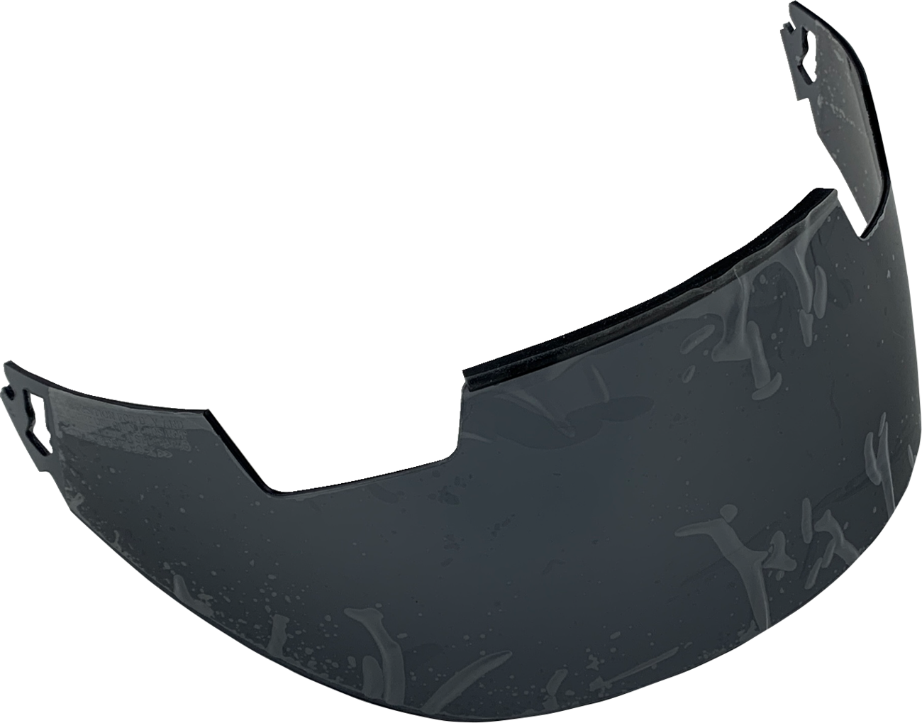 Arai Helmets VAS-V Proshade Lens in smoke, designed for Arai motorcycle helmets, showing the tinted protective visor in a natural setting.