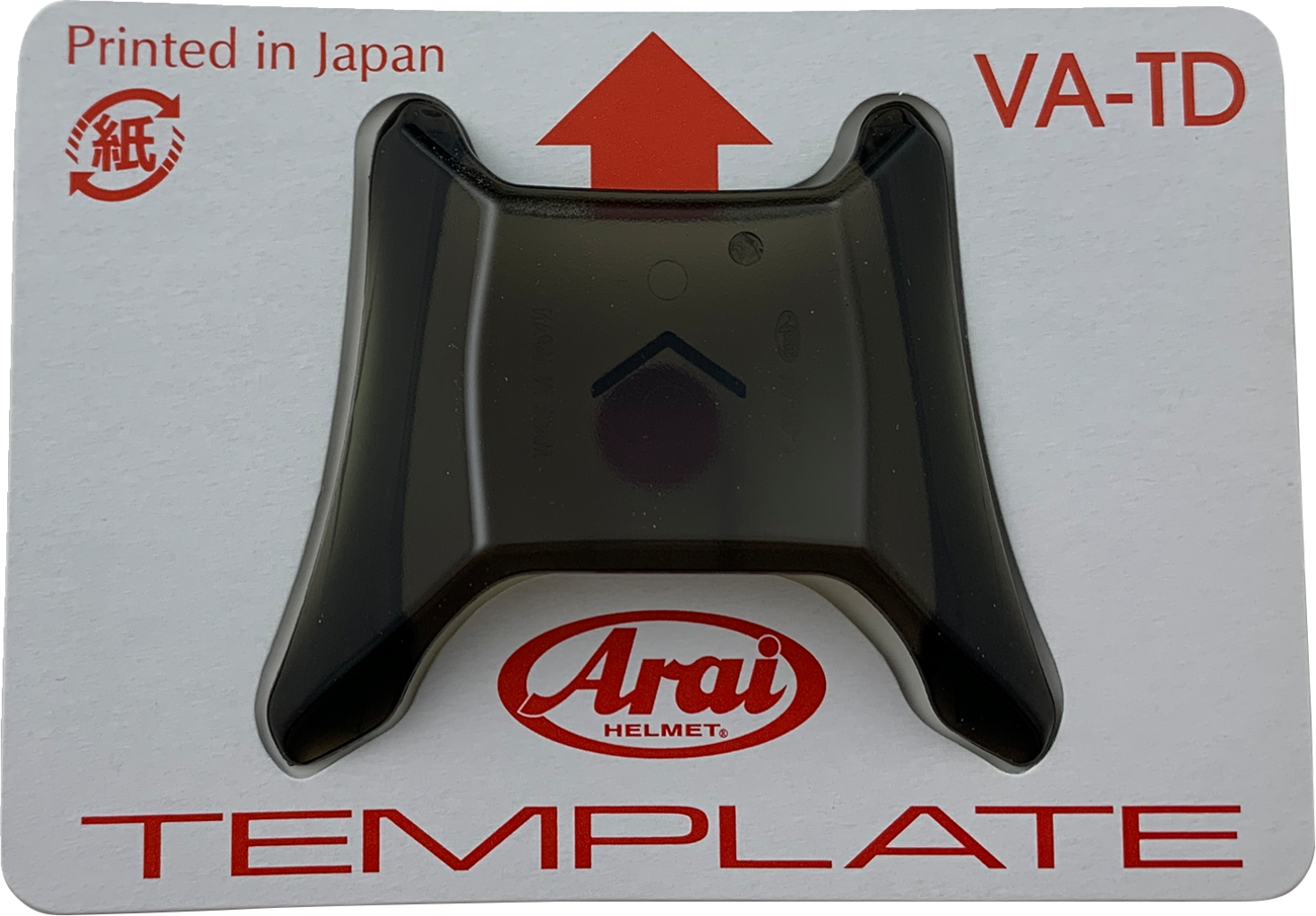 Arai Helmets VX-Pro4 with top-duct center front tint, showcasing the helmet's sleek design and tinted visor for enhanced visibility.