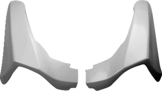 White ARAI Helmets VX-Pro4 top-side air duct set, motorcycle helmet accessory with vent details and part number 105353.