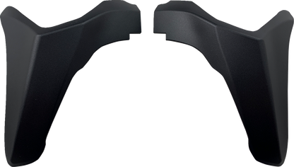 Black Frost ARAI Helmets VX-Pro4 top side air ducts set showing black and gray vent components for motorcycle helmets.