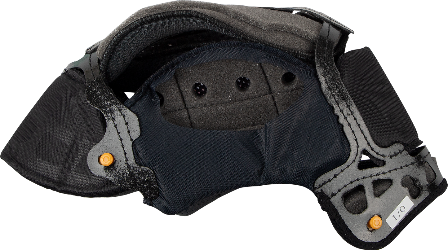 ARAi HELMETS XD-4, VX-Pro3, VX-Pro4 interior pad replacement liner, showing soft foam and fabric lining for helmet comfort.