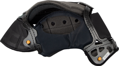 ARAi HELMETS XD-4, VX-Pro3, VX-Pro4 interior pad replacement liner, showing soft foam and fabric lining for helmet comfort.