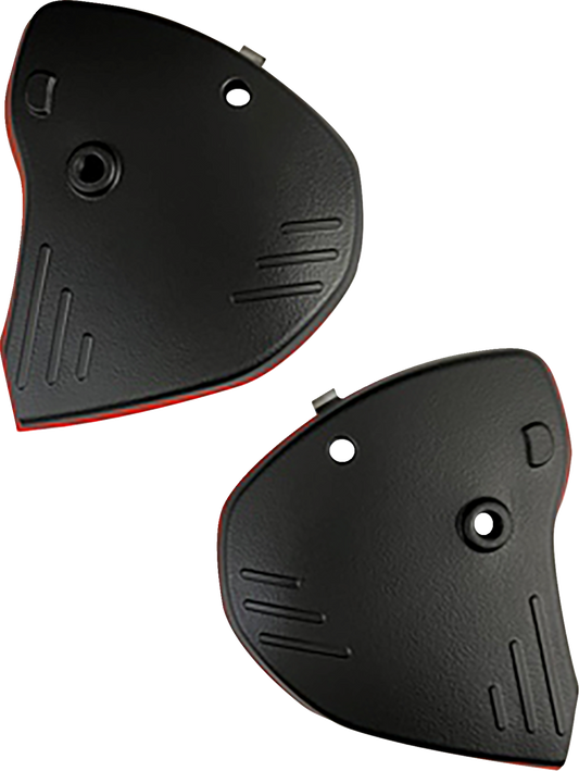 Black Arai Helmets XD-5 holder set with part number 021085, designed for secure helmet mounting and accessories.
