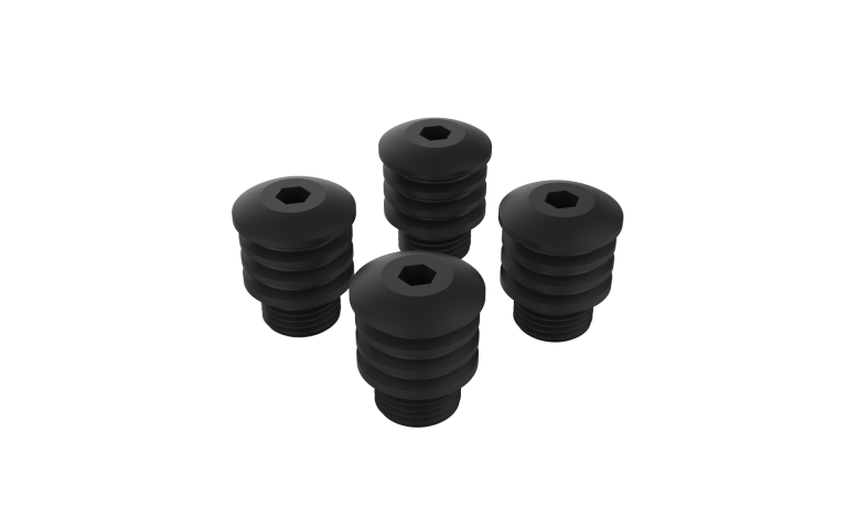 Art of Racing Ohvale Rear Footpeg Caps - Howling Moto