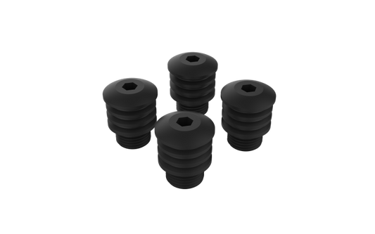 Art of Racing Ohvale Rear Footpeg Caps - Howling Moto