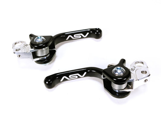 F3-E Unbreakable Front and Rear Brake Levers Black - Howling Moto