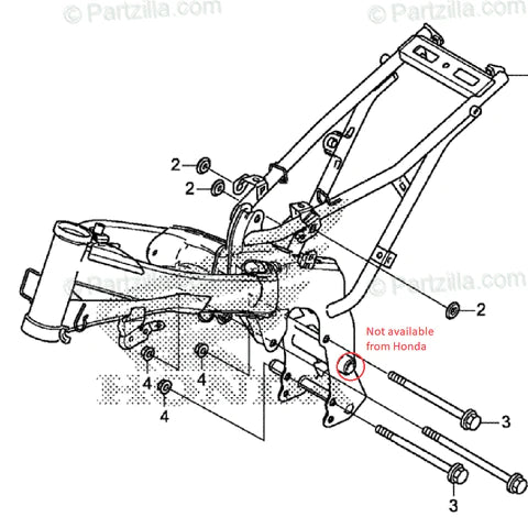 AVAIL MOTORSPORTS FRAME BUSHINGS - Howling Moto