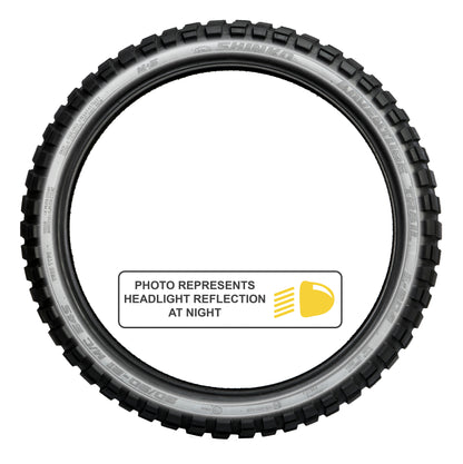 SHINKO, Shinko Tire 804 Dual Sport Front 90/90-21 54T Bias TL with Reflector Sidewall Technology