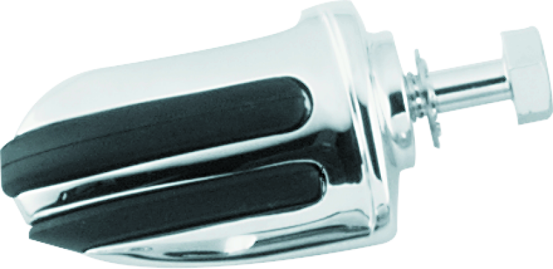 Kuryakyn Pilot Shift Peg in chrome for powersports vehicles, showcasing the durable, polished metal design suitable for motorcycle gear shift.