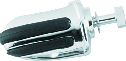 Kuryakyn Pilot Shift Peg in chrome for powersports vehicles, showcasing the durable, polished metal design suitable for motorcycle gear shift.