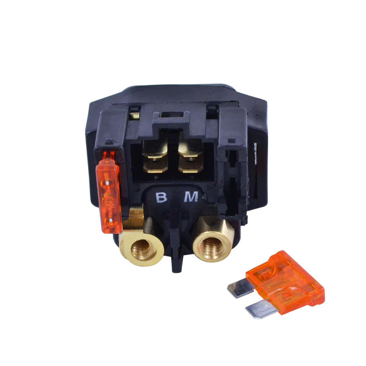 RM STATOR RMS090-102558 starter relay solenoid for automotive applications, shown in a close-up image.