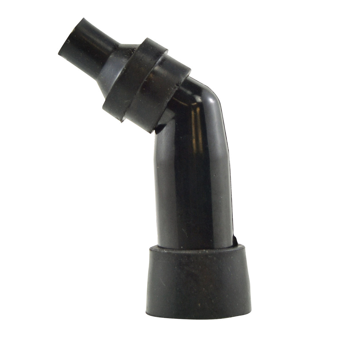 RM STATOR RM07107 spark plug cap, a direct replacement for OEM performance, shown on a motorcycle engine.