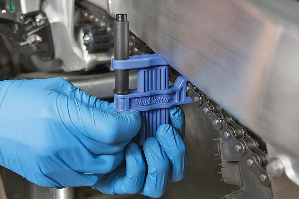 MOTION PRO, Motion Pro MP Slack Setter Chain Tool Part Number 08-0674 for Motorcycle Chain Adjustment