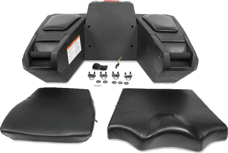 QuadBoss Traveler Trunk for powersports vehicles, large lockable storage compartment with rugged design and secure latch.