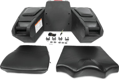 QuadBoss Traveler Trunk for powersports vehicles, large lockable storage compartment with rugged design and secure latch.