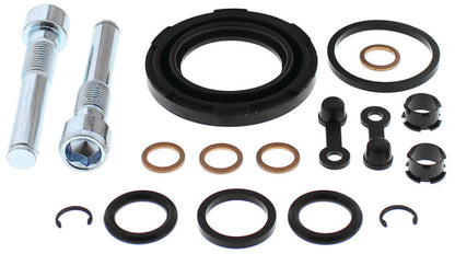 QuadBoss rear caliper rebuild kit for Polaris Magnum 325 and Sportsman 700 EFI ATV, includes brake caliper components.