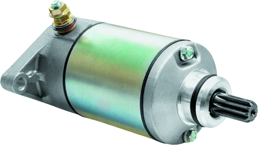 QuadBoss 495740 motor starter for Suzuki LT-F250 QuadRunner and Arctic Cat 250 2x4, showing the compact electrical starter unit.
