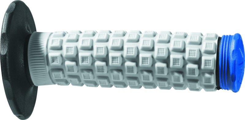 ProTaper Pillow Top Grips in black, gray, and blue for off-road vehicles, featuring cushioned grip for enhanced control and comfort.