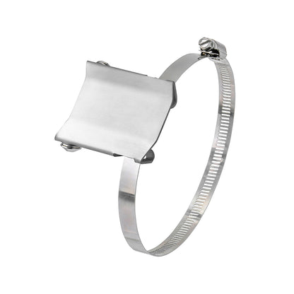 ZETA, ZETA Silencer Heat Guard Extender Silver (Part Number ZE52-2919)