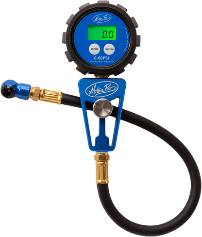 MOTION PRO, Motion Pro Digital Tire Gauge 60 psi with High-Precision Readout and Ergonomic Valve