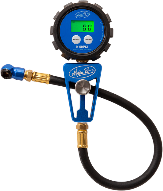 MOTION PRO, Motion Pro Digital Tire Gauge 60 psi with High-Precision Readout and Ergonomic Valve