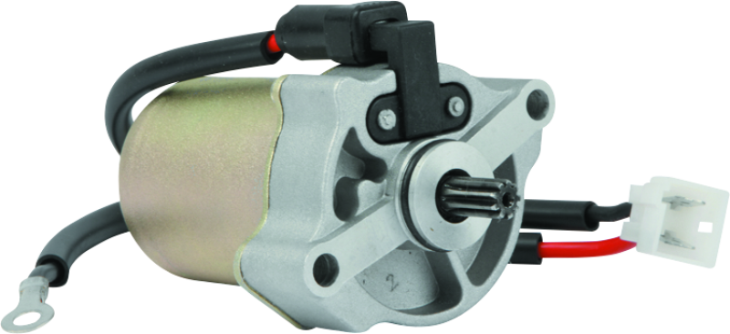 QuadBoss Polaris Outlaw 90 motor starter for 2007-2014 models, showing the durable, reliable starting component for powersports vehicles.