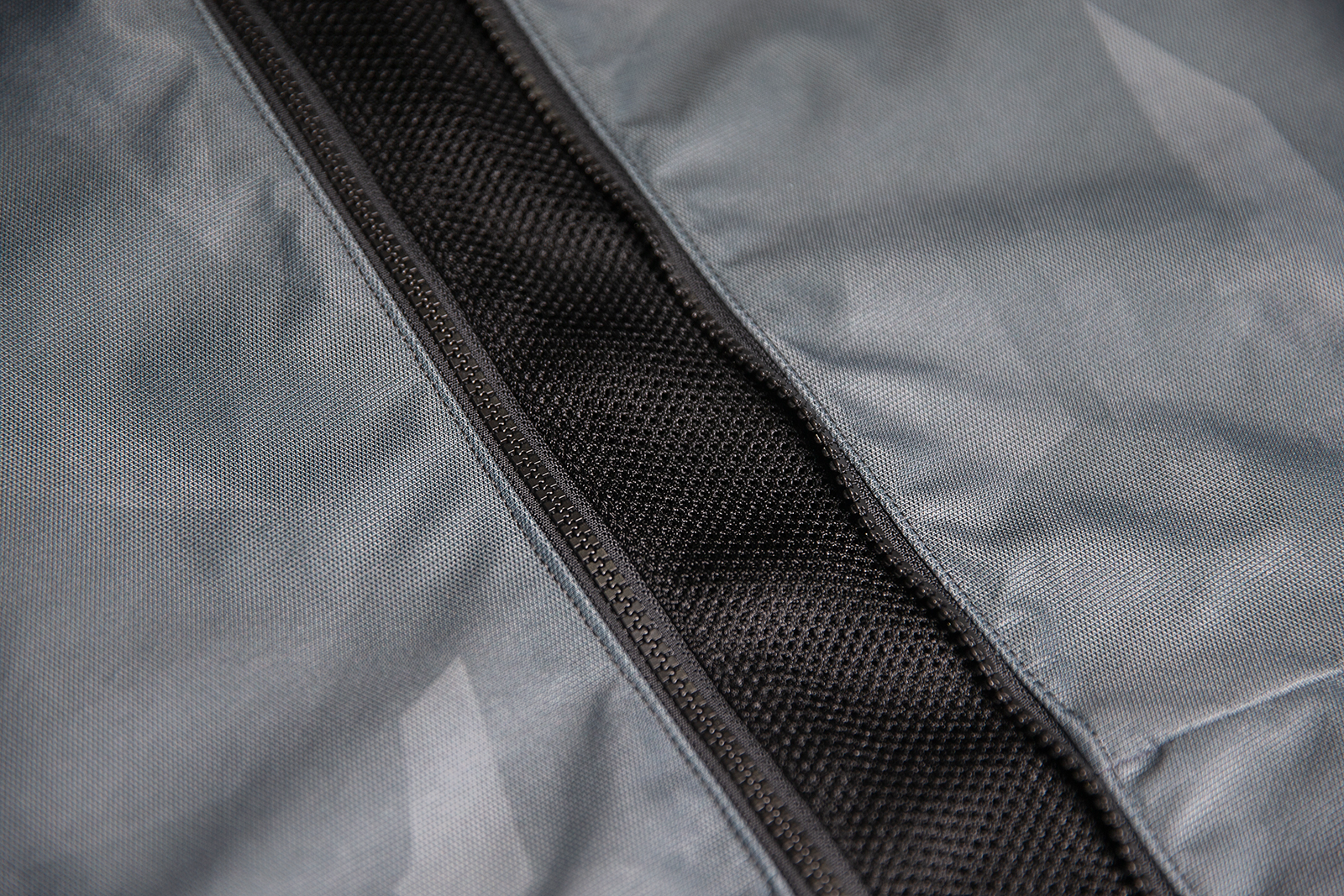 Gray ICON Airform Battlescar™ jacket in 4XL with detailed stitching and design, showcasing the rugged, stylish motorcycle jacket.