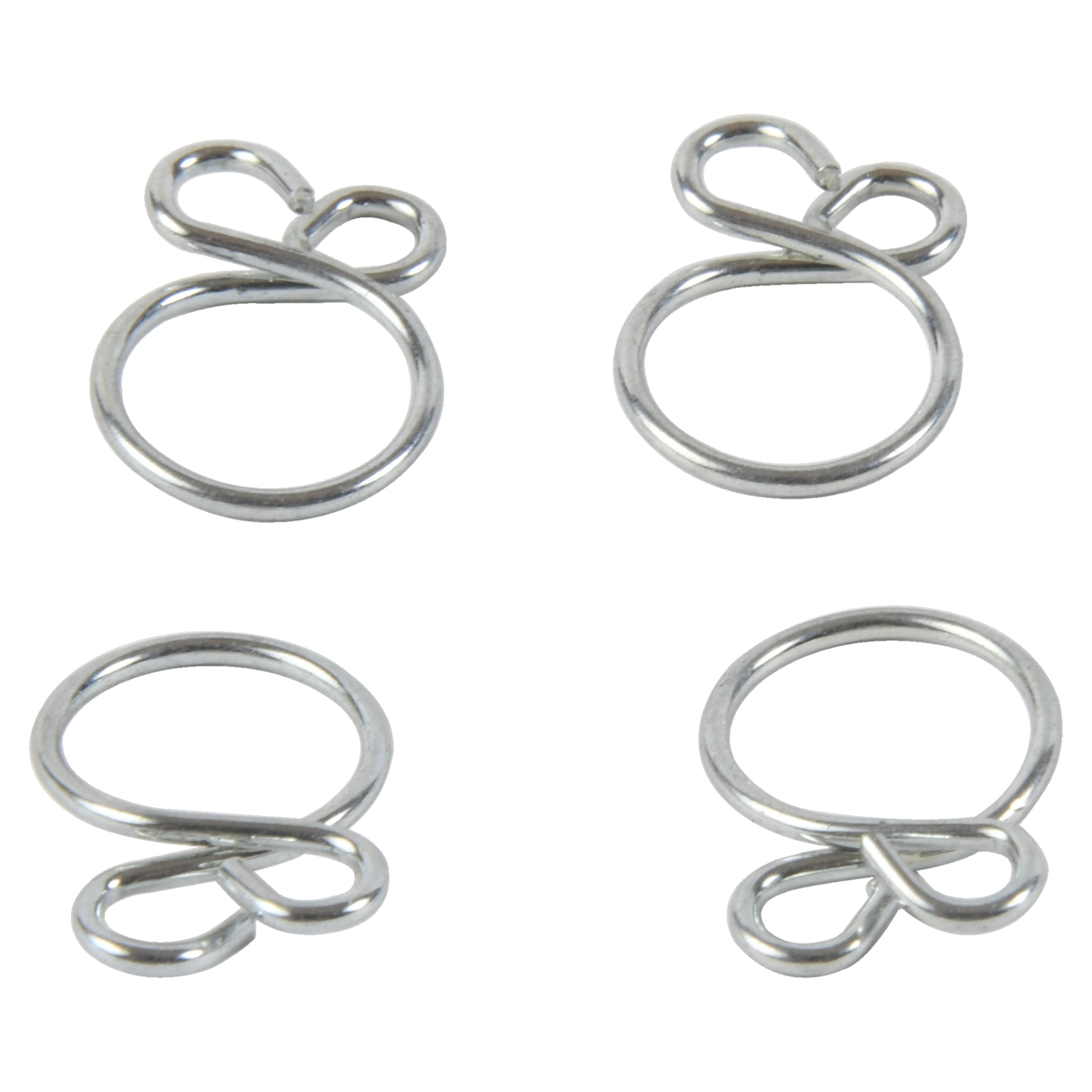 ALL BALLS Hose Clamp Refill Kit 4-Pack showing secure, metal clamps for reliable sealing in automotive and plumbing applications
