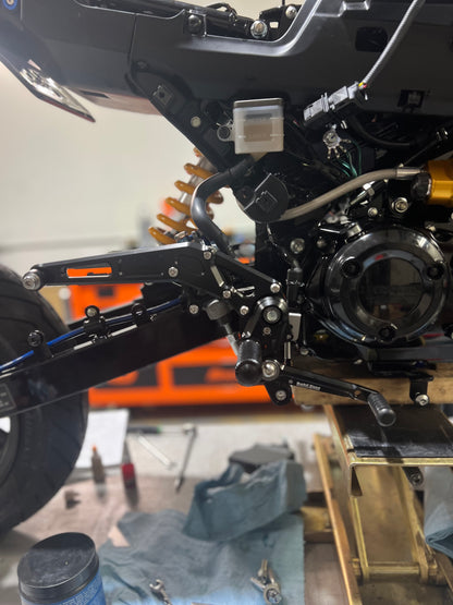 Babyface Standard Shift Solo Rearsets - Howling Moto