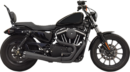 Bassani Xhaust Road Rage exhaust for Harley-Davidson XL 1986-2003, showing the shiny chrome finish and dual exhaust pipes.