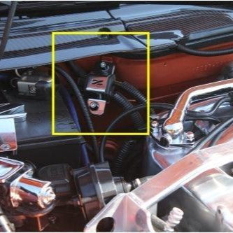 ZSPEC Battery Cable Bracket for '90-99 Nissan 300zx Z32, Stainless Steel, Silver Finish - Howling Moto