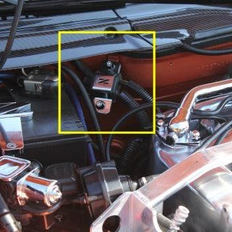 ZSPEC Battery Cable Bracket for '90-99 Nissan 300zx Z32, Polished Stainless - Howling Moto