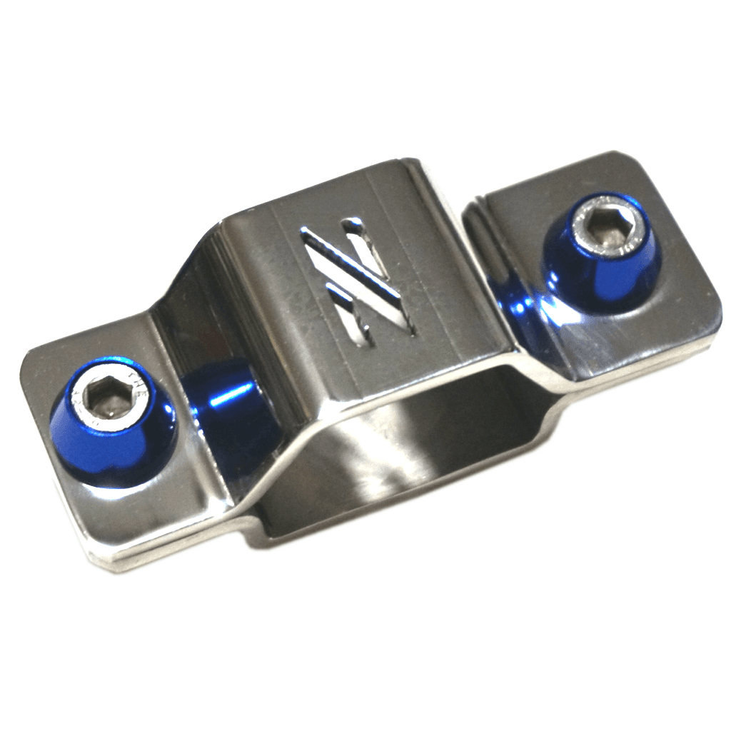 ZSPEC Battery Cable Bracket for '90-99 Nissan 300zx Z32, Polished Stainless - Howling Moto