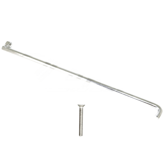 ZSPEC Battery Bracket Rod, 200mm w/FHSC M6 Bolt/Fastener, Stainless - Howling Moto