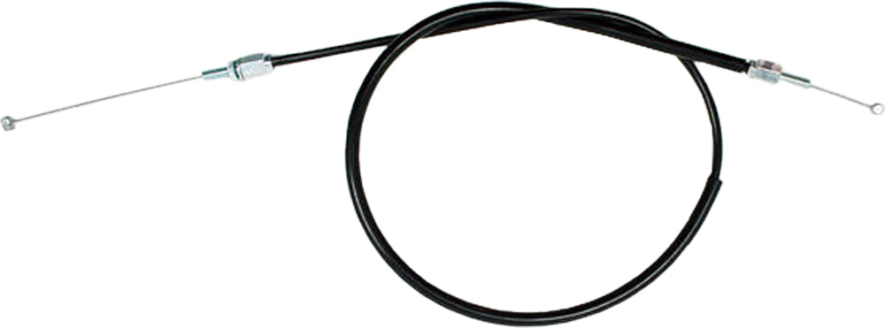 Black Vinyl Throttle Push Cable for motorcycles and powersports vehicles from MOTION PRO, model 02-0511, with metal fittings.