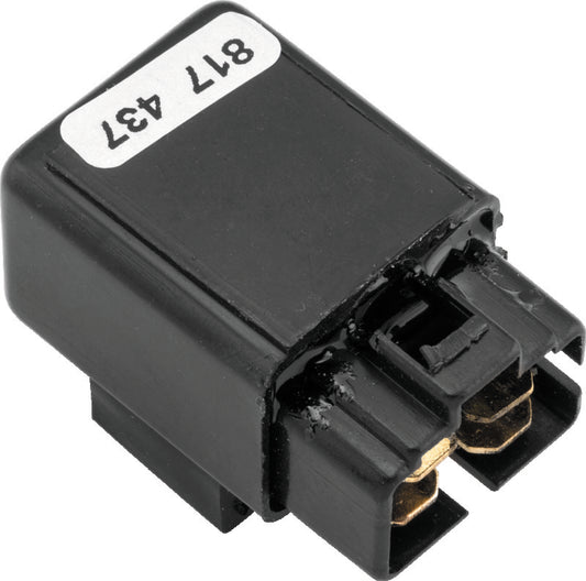 QuadBoss starter solenoid and relay for Suzuki LT-Z50 Quadsport, part #463409, shown in this image.