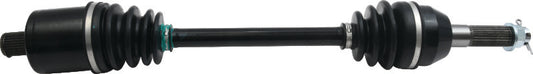 QuadBoss rear left side rugged axle for Polaris Ranger 570 2019-2021, durable part with part number 609591, vehicle repair component
