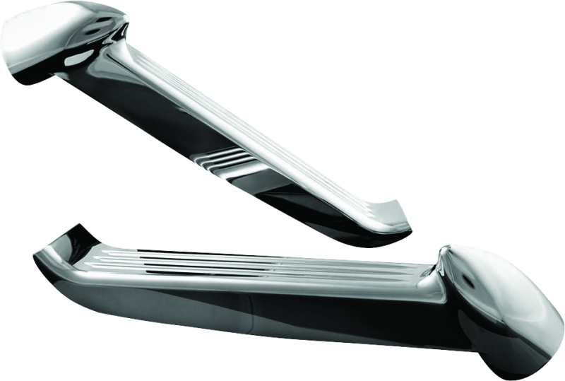 Chrome handlebar top cover for Honda GL1800 Gold Wing 2001-2017 by Kuryakyn, showing shiny chrome finish and sleek design.