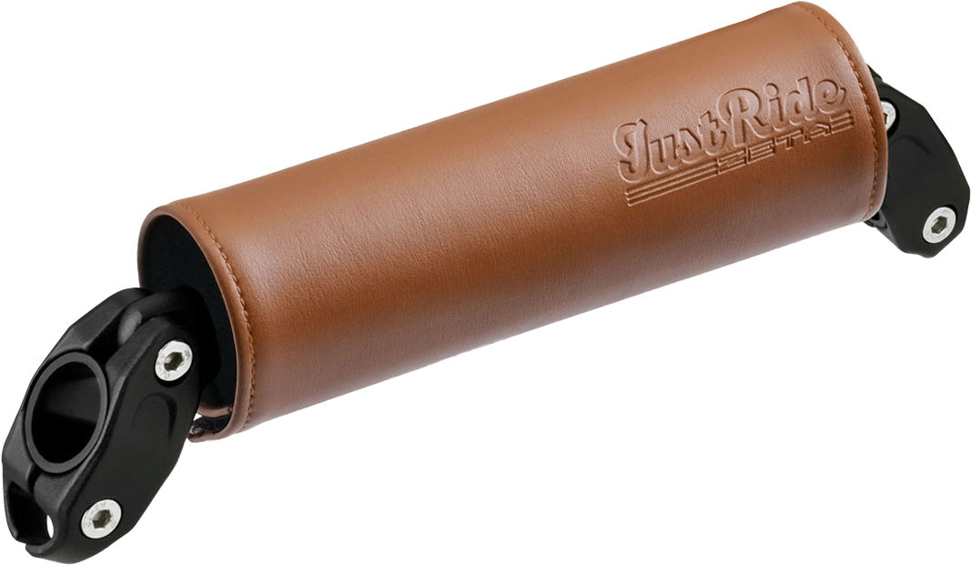 ZETA, ZETA Handlebar Bar Pad Set 165mm with 185mm Brace – Brown and Black