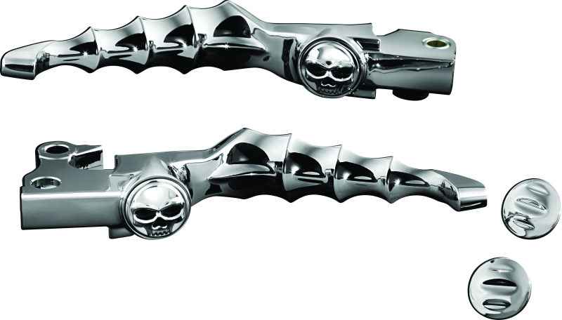 Kuryakyn, Kuryakyn Zombie Levers for Harley-Davidson XL Models – Chrome & Black Finish