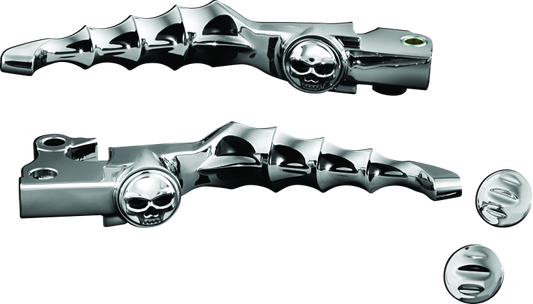 Kuryakyn, Kuryakyn Zombie Levers for Harley-Davidson XL Models – Chrome & Black Finish
